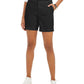 Charter Club Women's Twill Casual Shorts Black Size 14