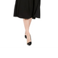 Calvin Klein Women's Puff Sleeve MIDI Dress Black Size 12