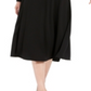 Calvin Klein Women's Puff Sleeve MIDI Dress Black Size 12