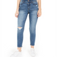 Vanilla Star Junior's Real Cheeky Ripped High Rise Jeans Blue Size -7