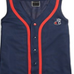 Champion Women's Baseball Jersey Dress Blue Size M