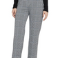 Sanctuary Women's the Runway Cropped Plaid Pants Blue Size X-Small