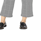 Sanctuary Women's the Runway Cropped Plaid Pants Blue Size X-Small