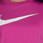 Nike Women's T-Shirts Purple Size P