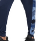 Nike Men's Dri fit Camo Trim Fleece Tapered Pants Blue Size Small
