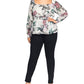 City Chic Women's Trendy Plus English Garden Top White Size XL