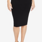 Rachel Roy Women's Back Cutout Sweater Dress -Black  Size XXL