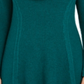 Style & Co Women's Cowlneck Tunic Sweater Green Size Petite XL