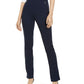 INC International Concepts Women's  Zip-Pocket Pants Blue Size 8