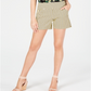 INC Womens Pocketed Printed Shorts Sunray Size 14