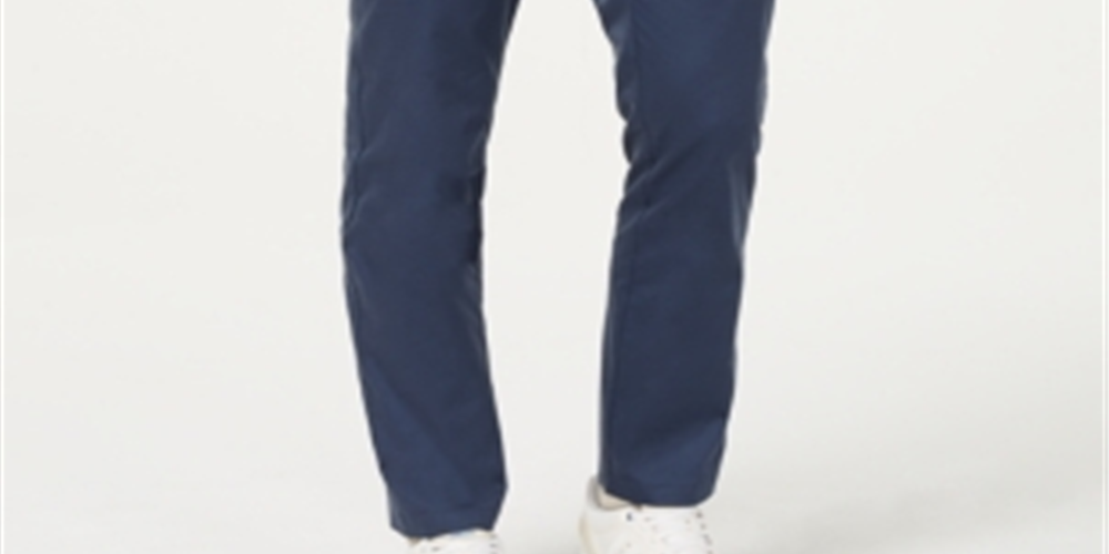 Attack Life by Greg Norman Men's Slim Fit Performance Athletic Pants Blue Size 30X30