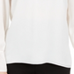 Calvin Klein Women's Button Cuff Top White Size Petite XS