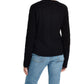 Weatherproof Vintage Women's Long Sleeve V Neck Sweater Black Size X-Large