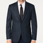 Michael Kors Men's Sport Coat Short Windowpane Two-Button Blue Size 38 S