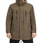 Marc New York Men's Boone Anorak Water Resistant in Military Jacket Green Size Large