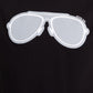 Michael Kors Men's Reflective Aviator Graphic T-Shirt Black Size Large