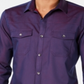 INC International Concepts  Men's Pax Shirt Purple Size Large