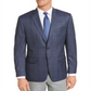 Michael Kors Men's Easy Care Collared Slim Fit Dress Shirt Blue Size 50