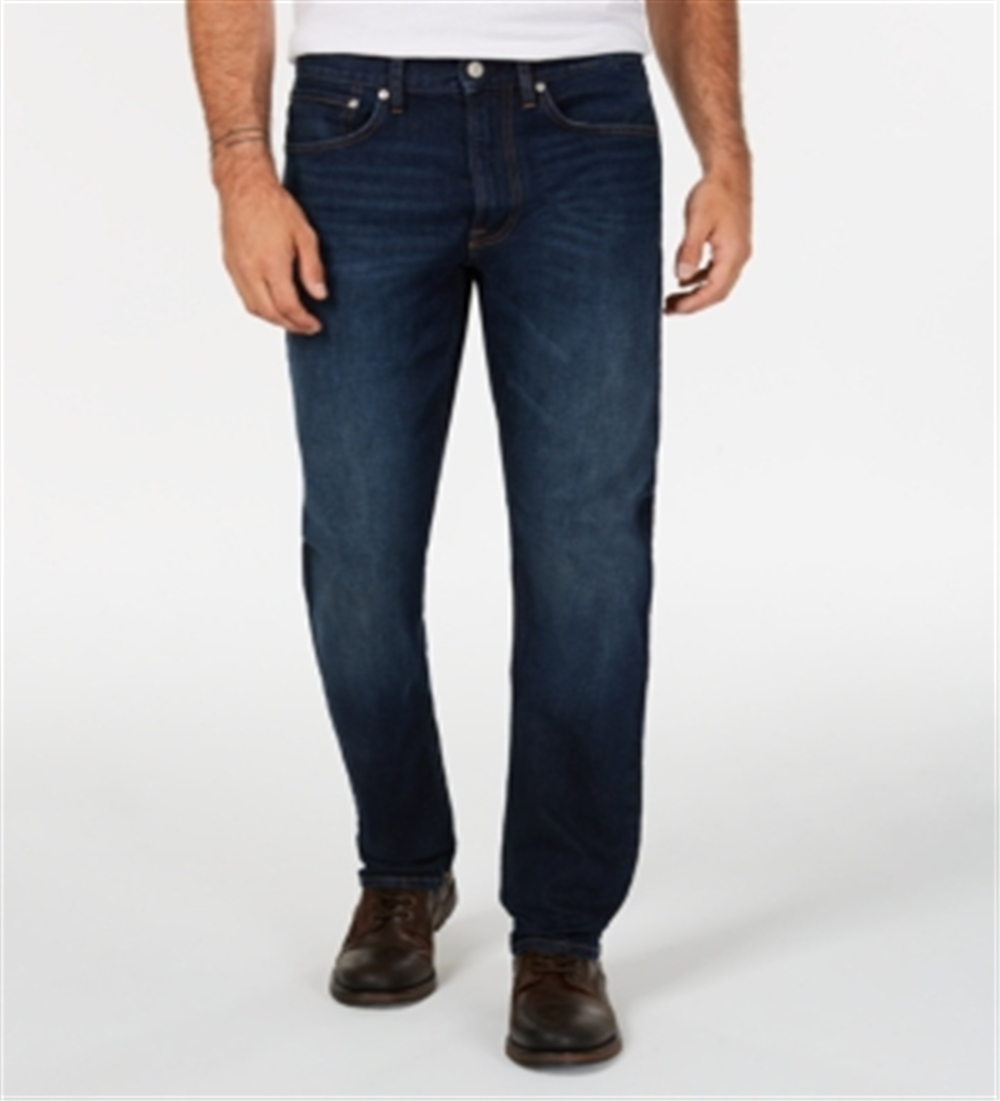 Calvin Klein Men's Straight Fit Jeans Blue Size 29X30