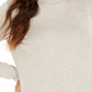 Style & Co Women's Long Sleeve Turtleneck Top Beige Size XXL
