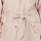 Michael Kors Women's Plus Hooded Raincoat Pink Size 1X