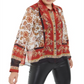 INC International Concepts Women's  Scarf-Print Blouse  Red Size 2XL