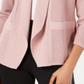 Alfani Women's Open-Knit Linen-Blend Cardigan  Pink Size M