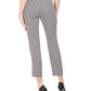 Kasper Women's Geometric Pants Black Size 6 Petite