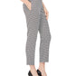Kasper Women's Geometric Pants Black Size 6 Petite