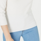 Maison Jules Women's Crewneck Pullover Sweater White Size X-Large