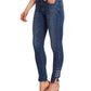 CeCe Embellished Skinny Jeans Blue Size 28