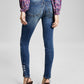 CeCe Embellished Skinny Jeans Blue Size 28