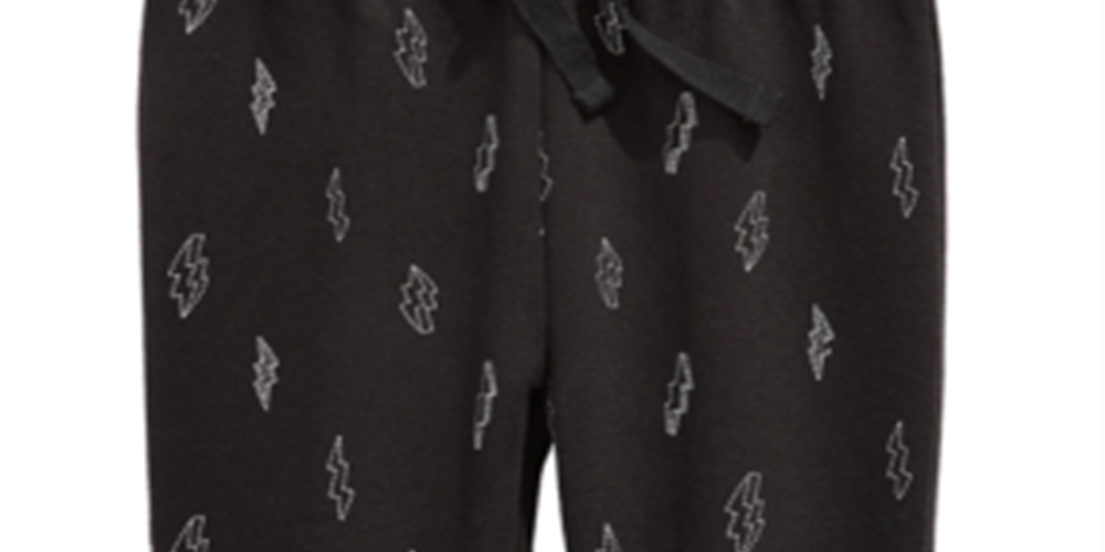 First Impressions Baby Boy's Lightning Bolt Joggers -BlackSize 3-6 Months