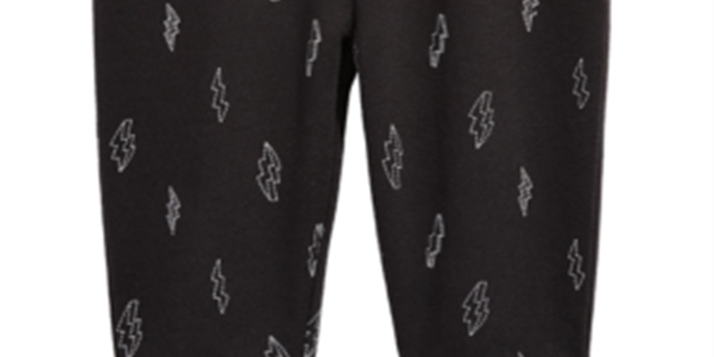 First Impressions Baby Boy's Lightning Bolt Joggers -BlackSize 3-6 Months