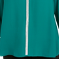 JM Collection Women's Jeweled Tiered-Hem Blouse  Green Size XS