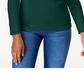 Karen Scott Women's Cotton Scoop Neck Top Blue Size Petite L