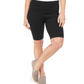 Style & Co Women's  Yoga Bike Shorts  Black Size XL