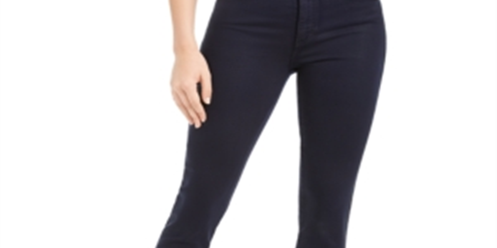 Guess Women's 1981 Coated Skinny Jeans Blue Size 29