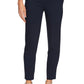 CeCe Women's Stretch Twill Straight Leg Pants Navy Size 6