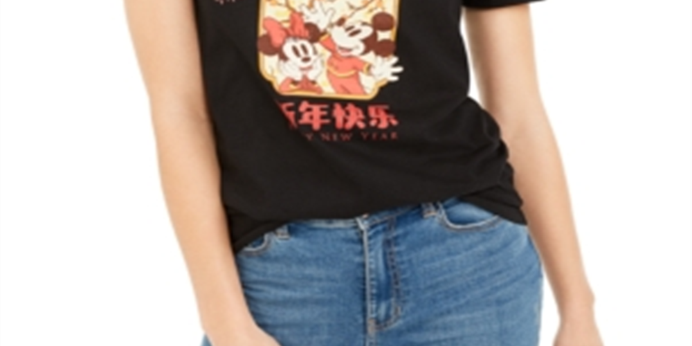 Disney Junior's Mickey Mouse T-Shirt Black Size S