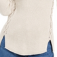 Style & Co Petite Mock-Neck Lace-up Sweater Brown Size PXL