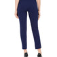 Nine West Women's Pull on Straight Leg Pants Blue Size -S