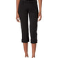 NYDJ Women's Marilyn Straight Crop Jeans Black Size 16