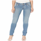 Hudson Women's Collin Mid Rise Skinny Jeans Blue Size 31