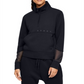 Under Armour Women's 1/2 Zip Long Sleeve Shirt Black Size Large
