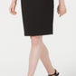 Calvin Klein Women's Embellished Off-the-Shoulder Cocktail Dress Black Size 12