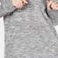 Ideology Women's Lace up Sweatshirt Hoodie Gray Size X-Large