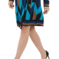 INC International Concepts Women's Wrap Sweater Dress Blue Size Medium