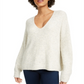 French Connection Women's Ribbed Pullover Sweater Brown Size Large