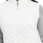 Karen Scott Women's Quilted Puffer Vest Green Size Petite Small